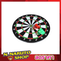 ส่งฟรี ! กระดานปาเป้า ขนาดมาตรฐาน 17 นิ้ว ปาเป้า เกมปาเป้า DART BOARD แบบหนา บอร์ดปาเป้า ปาได้ทั้ง 2 หน้า พร้อมลูกดอก 6 ลูก และ T0644