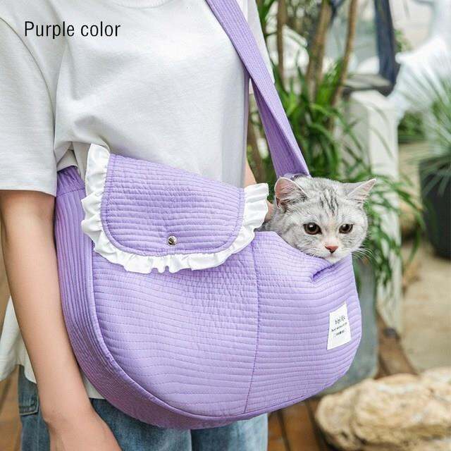 handmade-pet-dog-puppy-kitten-carrier-outdoor-travel-handbag-canvas-single-shoulder-cat-bag-sling-comfort-tote-bag-breathable