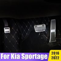 Bantalan Penutup Pelat Pedal Ki เหยียบ Ki,Rem Selerator Mobil อะลูมิเนียมสำหรับ Kia Sportage 4 2016 2017 2018 2019 Sesori