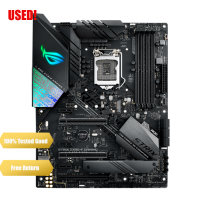 LGA 1151ร็อคสตริกซ์ Z390-F เมนบอร์ดเกม DDR4ใน8th 9th-Gen I9 I7 I5 I3 Z390 CrossFireX 128GB RGB