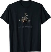 JHPKJAH-64 APACHE LONGBOW HELICOPTER Men T-Shirt Short Sleeve Casual Cotton O-Neck Summer TShirt 4XL 5XL 6XL