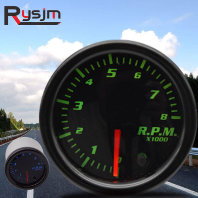 2" 52mm car tachometer for boat motor 12V 1-10 Cylinder 7 colors rpm meter gauge auto outboard engine tachometer shift light led