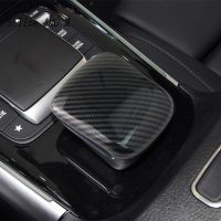 For Mercedes Benz B GLB Class W247 X247 Carbon Fiber Gearshift Panel Armrest Box Switch Buttons Covers Stickers And Decals Trim