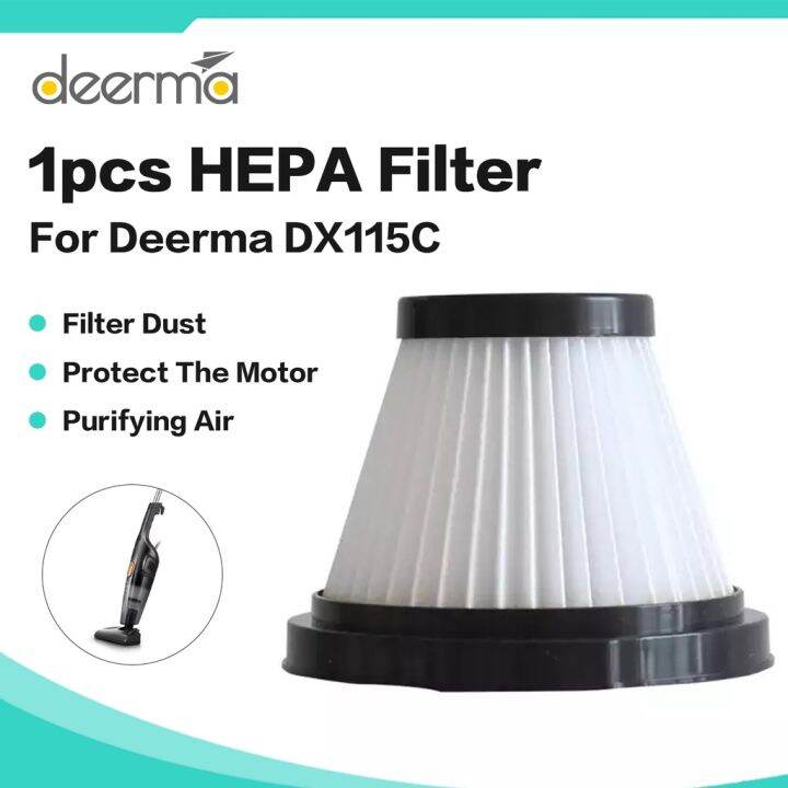 1Pcs Deerma DX115C HEPA Filter For Deerma DX115C Vacuum Cleaner Lazada PH
