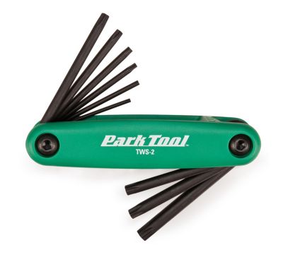 Park Tool’s : TWS-2 FOLD-UP TORX® COMPATIBLE WRENCH SET