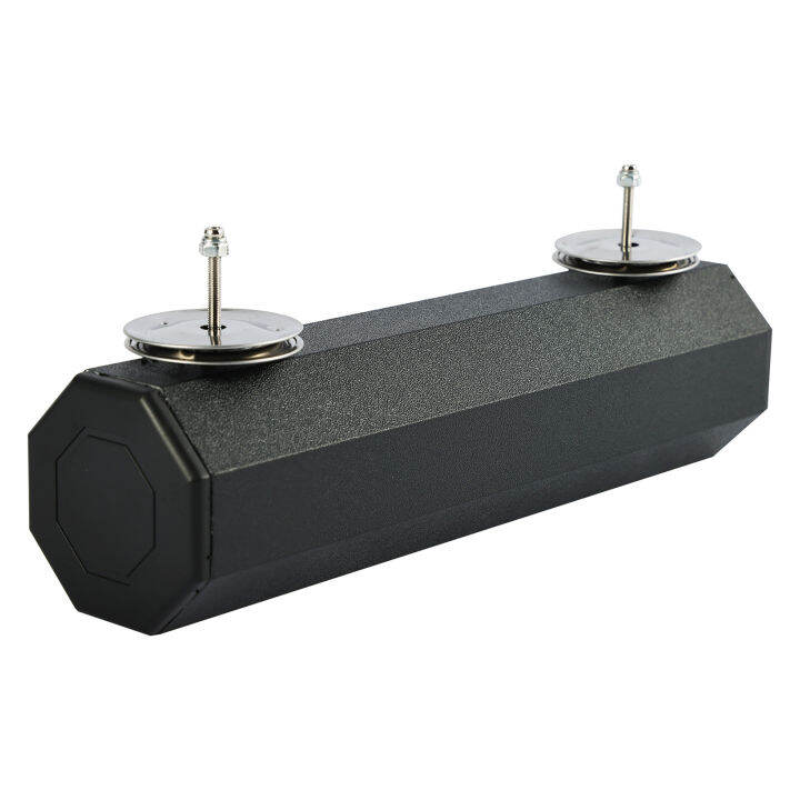 Octagonal Jingle Shaker Aluminum Maracas with Jingle Bells Hand Moving