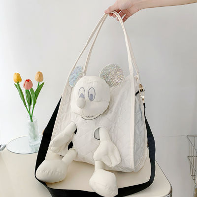 2022 Early Autumn Cute Fashion Mickey Simple Casual Large Capacity New Tote Bag Western Style Shoulder Bag