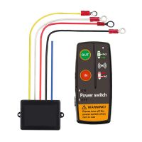 ✕♨☈ Winch Wireless Remote Control Switch Set Easy to Install Modification Repair Car