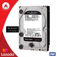 WD Black 2TB HDD สำหรับเกมส์ เกมเมอร์ Harddisk (WD2003FZEX) Gaming Hard Drive ฮาร์ดดิสก์ 3.5 นิ้ว เย็นจัดและเงียบ HDD BLACK 2TB 7200RPM SATA3(6Gb/s) 64MB ประกัน Synnex 5 ปี internal ฮาร์ดดิส harddrive ฮาร์ดไดรฟ์ wd internal game mac pc internal harddisk