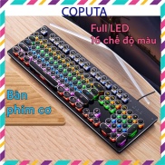 Bàn phím cơ Coputa Bàn phím máy tính laptop gaming Full LED RGB T907