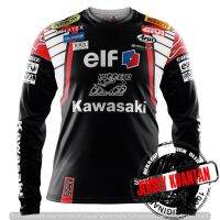 Baju Stock] Fashion Kawasaki [ready Winter Test V2 Racing Shirt Jersey Dirt Bike Riding Top Mtb new 2023