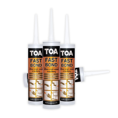 ( PRO+++ ) โปรแน่น.. TOA FAST BOND กาวตะปูสูตรน้ำมัน ขนาด 300 มล. ราคาสุดคุ้ม กาว กาว ร้อน กาว อี พ็ อก ซี่ กาว ซิ ลิ โคน