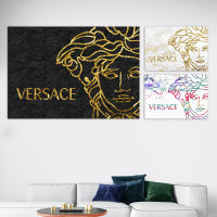 ภาพแคนวาส ภาพติดผนัง กรอบลอย ภาพตกแต่งบ้าน คอลเลคชั่น VERSACE  รับรองคุณภาพงานศิลปะด้วยด้วยเทคนิคจากประเทศอิตาลี