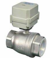 DC24V/12V electric stainless steel 304 ball valve BSP/NPT  5 Wiring control  motoroball valve DN50