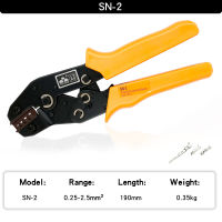 Terminal Crimping Tools SN-2 Pliers Set XH2.54 SM Plug Spring Clamp For JST ZH1.5 2.0PH 2.5XH EH SM Boxed DuPont Connector Kit