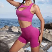 Seamless Women Yoga Set Sports Bra Sports Shorts Fitness Wear Outfit 2 Piece Gym Yoga Sets Workout Suits