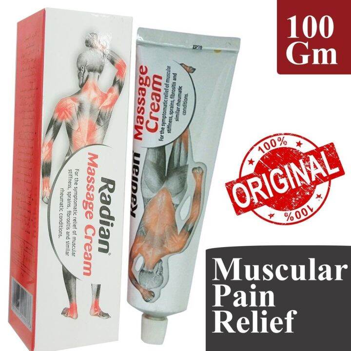 RADIAN massage cream 100g FREEBIE | Lazada PH