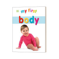 Baby Body Enlightenment Book English Original My First Body Cardboard Book English