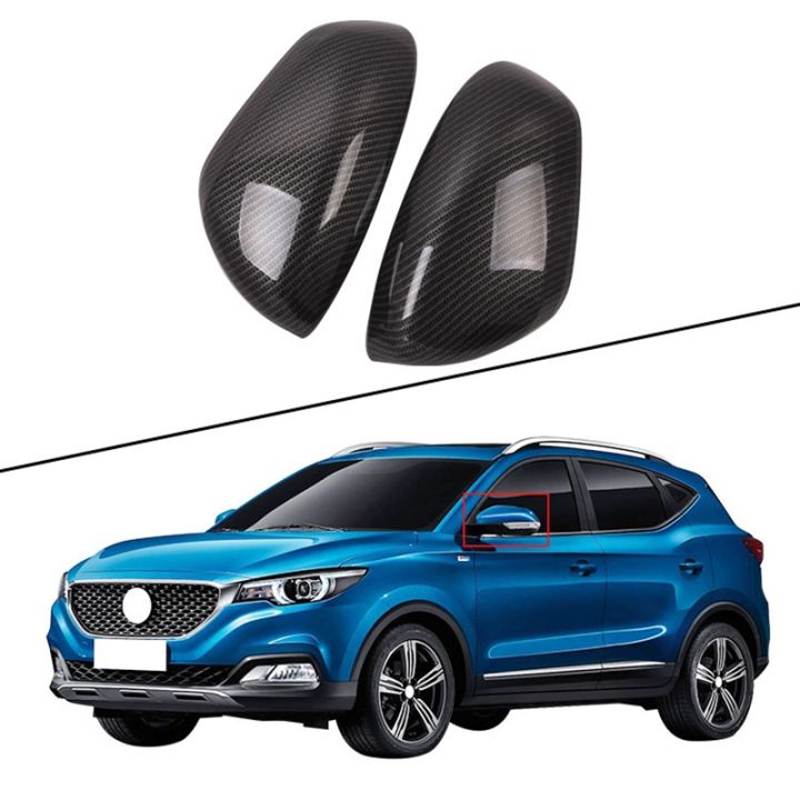 for-2017-2020-mg-zs-carbon-fiber-abs-side-rear-view-mirror-cover-trim-stripe-accessories
