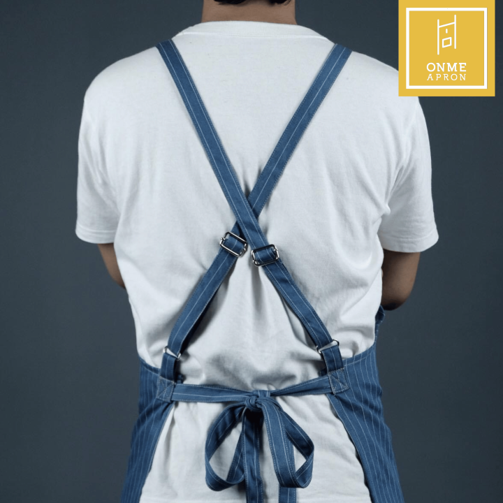 ผ้ากันเปื้อนผ้าคอตตอน-รุ่น-play-on-me-apron-สีเบจ-ผ้ากันเปื้อน-ผญ-ผ้ากันเปื้อนcoffee-ผ้ากันเปื้อนร้านกาแฟ-ผ้ากันเปื้อนสายไขว้หลั