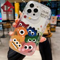 เคส7i สำหรับ Realme OPPO C17 C55 C21 C21Y C25Y C30 C31 C35 C33 C51 C53 Narzo Narzo 50A นายก Narzo 50i นายก10 Realme การ์ตูนแฟชั่นหลากสีน่ารักมอนสเตอร์ซิลิโคนเนื้อนิ่มโปร่งใสฝาหลังป้องกันแรงกระเทือน