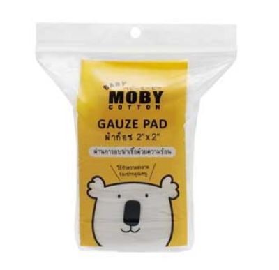 เบบี้ โมบี้ ผ้าก๊อซเช็ดฟัน - Baby Moby Gauze Pads