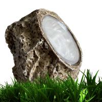Outdoor Solar Rock Light Simulation Stone Solar Garden Lights With 4 LEDs Waterproof Pond Light Outdoor Landscape Lawn Lamps Outdoor Lighting