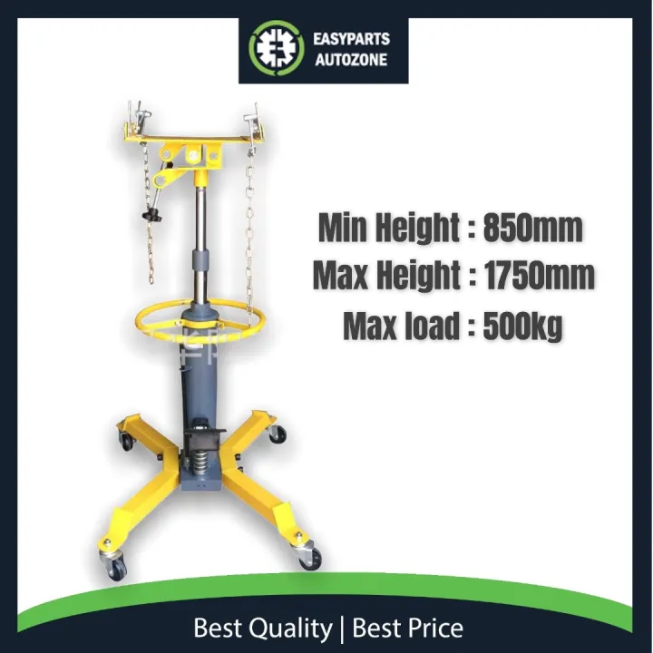 Autozone Telescopic Transmission Jack Gearbox Jack 500kg HYDRAULLIC TROLLEY Lazada