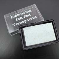 1 Pc Embossing Ink Pad Transparent Stamp Inkpad for DIY Planner Scrapbooking Daily Card Making