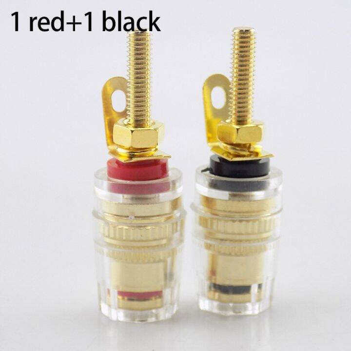 4mm-red-black-banana-plug-socket-jack-connector-red-black-thread-medium-amplifier-speaker-spade-terminal-binding-post-audio