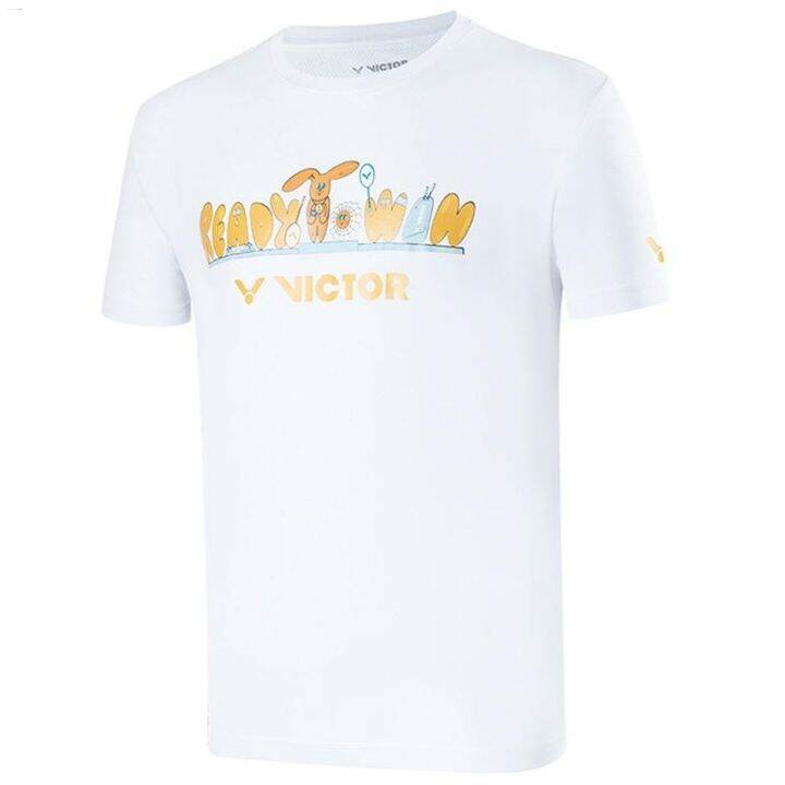 เสื้อยืดแขนสั้น-victor-victor-victory-ชุดกีฬาแบดมินตันระบายอากาศได้ดีแห้งเร็ว-t-30029กีฬา-t-30031เหมาะสม