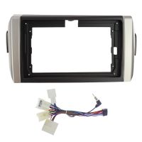 9 Inch Car Fascia for Toyota INNOVA 2016+ 2Din Fascia Audio Fitting Adaptor Panel Frame Kit Car Accessories