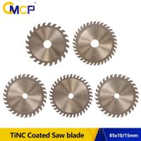 1pc 85x10/15mm Circular Saw Blade For Wood TiCN Coated TCT Saw Blade 24T/30T/36T Cutting Disc Woodworking Wheel Discs Saw Disc