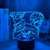 Anime Lamp Satoru Gojo Jujutsu Kaisen Led Night Light Yuji Itadori for Child Room Deco Birthday Gift Jujutsu Kaisen Lamp