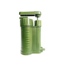 Outdoor Portable Water Microbial Purification Filter Sediment Purifier Cleaner Outdoor Drinking Device for Hiking Mountaineering Camping Backpacking Fishing