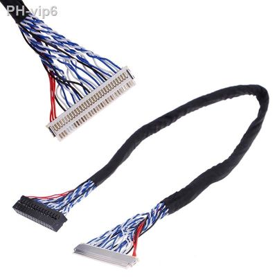 8 Bit LVDS Cable FIX-30 Pin 2ch For 17 19 22 26 inch LCD/LED Panel Controller 25cm Z17