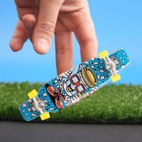 16ชิ้น Fingerboard นิ้วเด็ก Fingerboard Mini Fingerboard ลองบอร์ด Cruiser Skateboard เกมของเล่นเด็กผู้ใหญ่ Kado Ulang Tahun