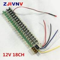 18 road power wiring board  18CH points line plate terminal with fuse for 15A 20A 30A 12V Switching power supply