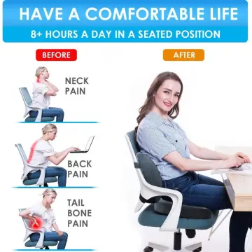 Quick Sitting Relief for Tailbone Pain- Flexispot Ergonomic Seat Cushions 