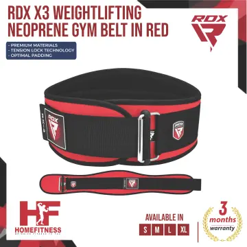 RDX W2 Red-Black Weightlifting Straps