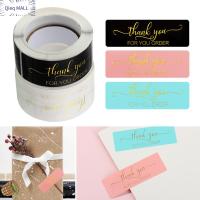 120PCS/Roll กาวในตัว ธุรกิจซัพพลาย ตกแต่งบรรจุภัณฑ์ ชื่นชม ปั๊มทอง สติ๊กเกอร์ “ขอบคุณสำหรับการสั่งซื้อ” ฉลากปิดผนึก