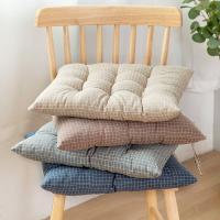 ☃✧❇ Office Chair Cushion Soft Square Linen Seat Cushions for Back Pain Home Decor Decorative Outdoor Garden Cushions for Sofa 40x40