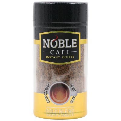 โนเบิล คาเฟ่ โกลด์ เบลนด์ กาแฟสำเร็จรูปชนิดฟรีซดราย Noble Cafe Intense Coffee Gold Blend 100g