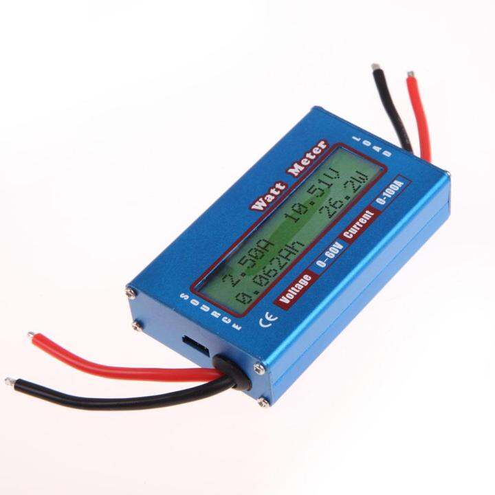 simple-dc-power-analyserวัตต์โวลท์-แอมป์มิเตอร์-12v-24vเครื่องวิเคราะห์ลมแสงอาทิตย์