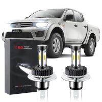 หลอดไฟหน้ารถยนต์ LED T12 6000K สีขาว แบบเปลี่ยน สําหรับ Mitsubishi Triton L200 2005 2006 2007 2008 2009 2010 2011 (1 คู่)