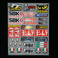 AGV ราศีพิจิกรถจักรยานยนต์รถยนต์ไฟฟ้าสติกเกอร์ดัดแปลงโลโก้บุคลิกภาพ LOGO สติ๊กเกอร์กันน้ำสะท้อนแสง