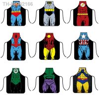 ♤ Funny Apron Super Hero Kitchen Apron Man Women Aprons Dinner Party Cooking Apron Adult Cozinha Tablier Cuisine Pinafore