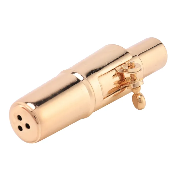 golden-alto-sax-saxophone-mouthpiece-with-cap-and-ligature-musical-instruments-parts