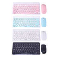 OKER K885 Wireless Keyboard Mouse Destop ชุดเมาส์คีย์บอร์ดไร้สาย - (สีดำ/สีเขียว/สีชมพู/สีขาว)