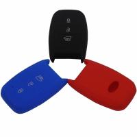 Key silicone 1pcs 3 Buttons Silicone Remote Flip Car-Styling Key Cover Case for Kia Rio Sorento Cerato K3 Forte Rio5 Optima Smart A02